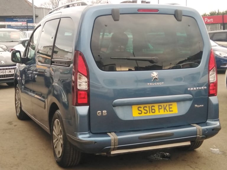 2016 Peugeot Partner 1.6 Wheelchair Adapted Vehicle1l 5d AUTO 100 BHP MPV Diesel Automatic