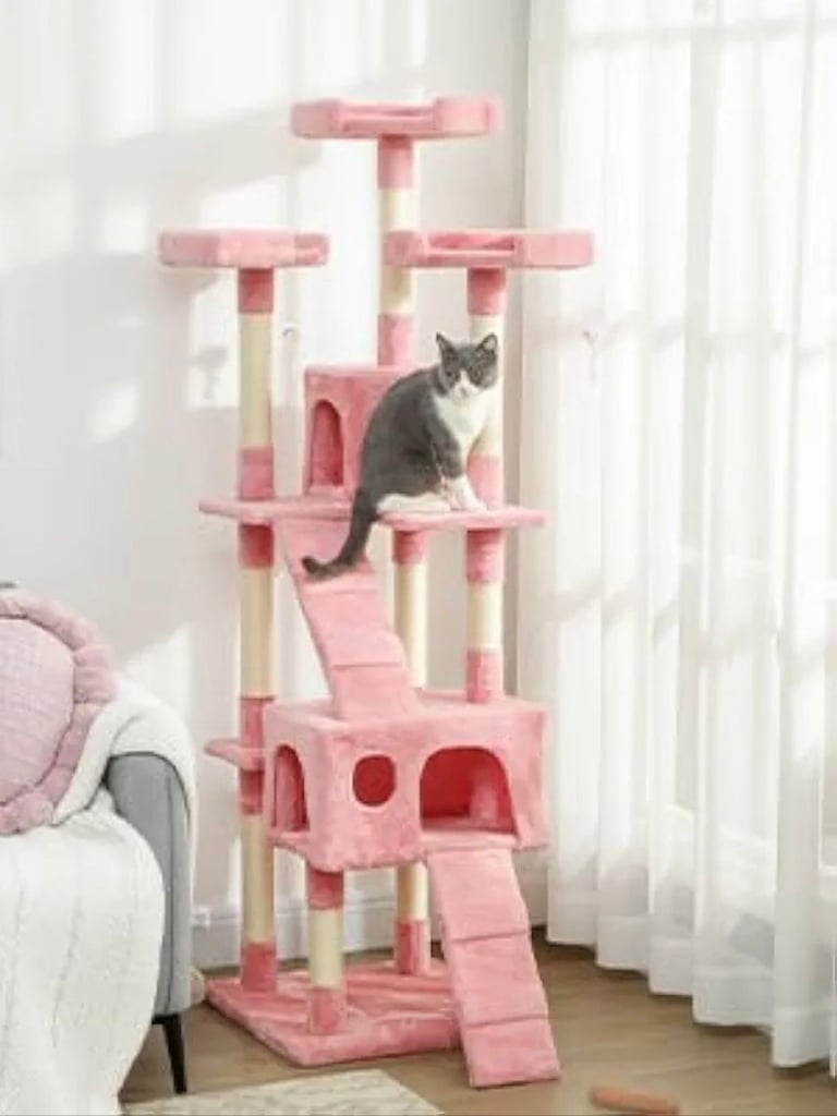 Pink Cat Tree 