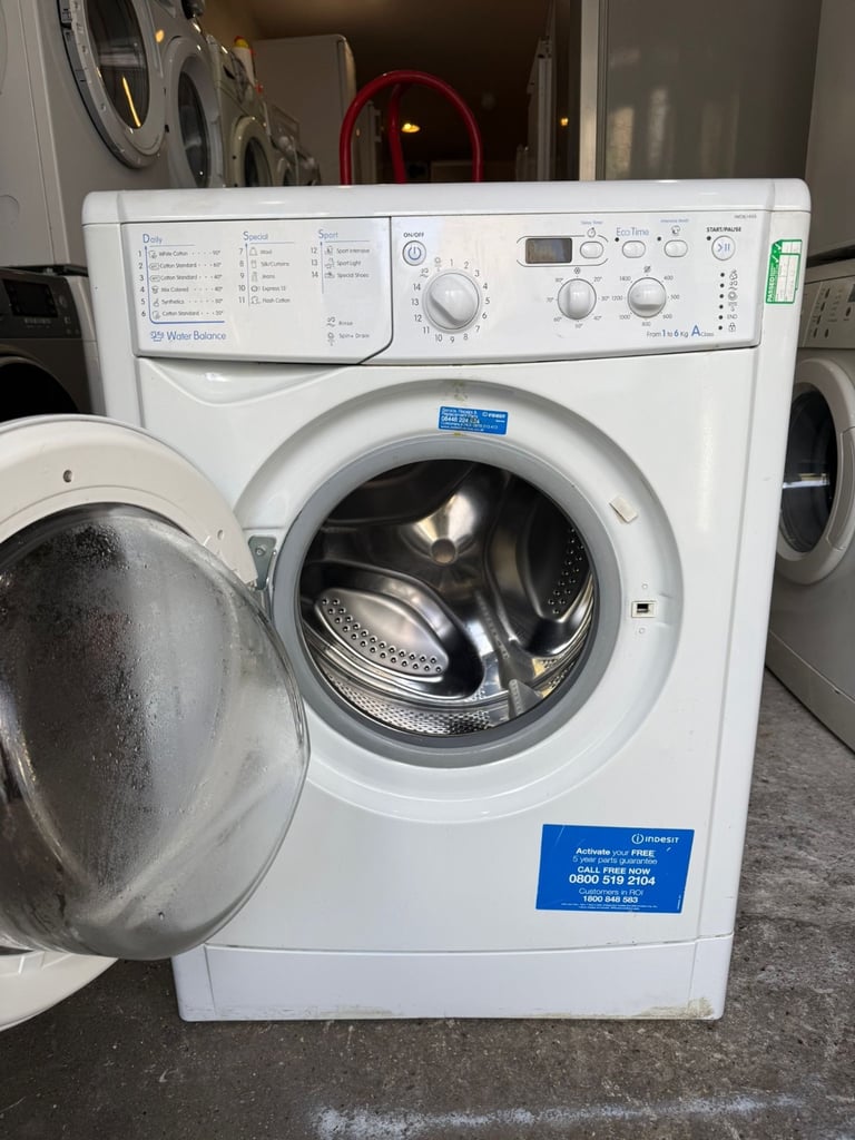 Indesit Washing Machine With Free Delivery N Warranty 