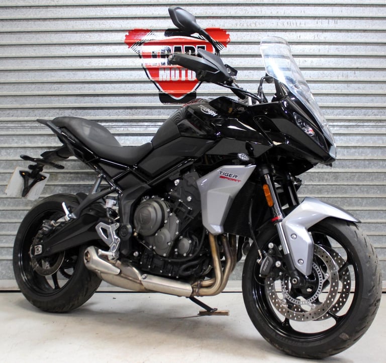 2024 24 TRIUMPH TIGER 660 SPORT ABS 1879 MILES TRADE SALE CAT N REPAIRED NEW MOT