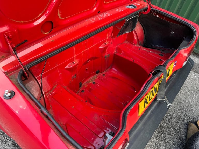 Triumph TR7 Convertible 1981 Red Classic Solid Good Driving Project 