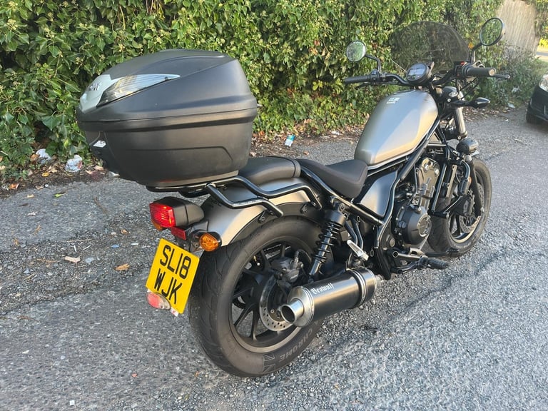 HONDA CMX500 REBEL, 2018(18), 1 OWNER, 14,650 MILES, FSH, SUPERB CRUISER, £3795