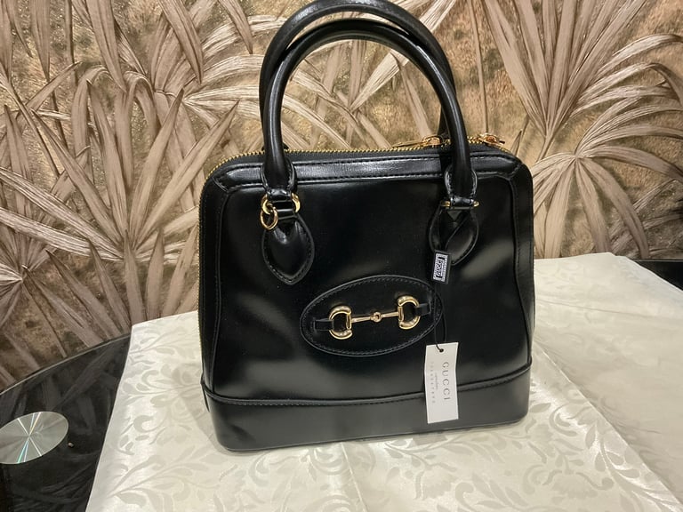 Brand new original Gucci ladies shoulder handbag black £250 in