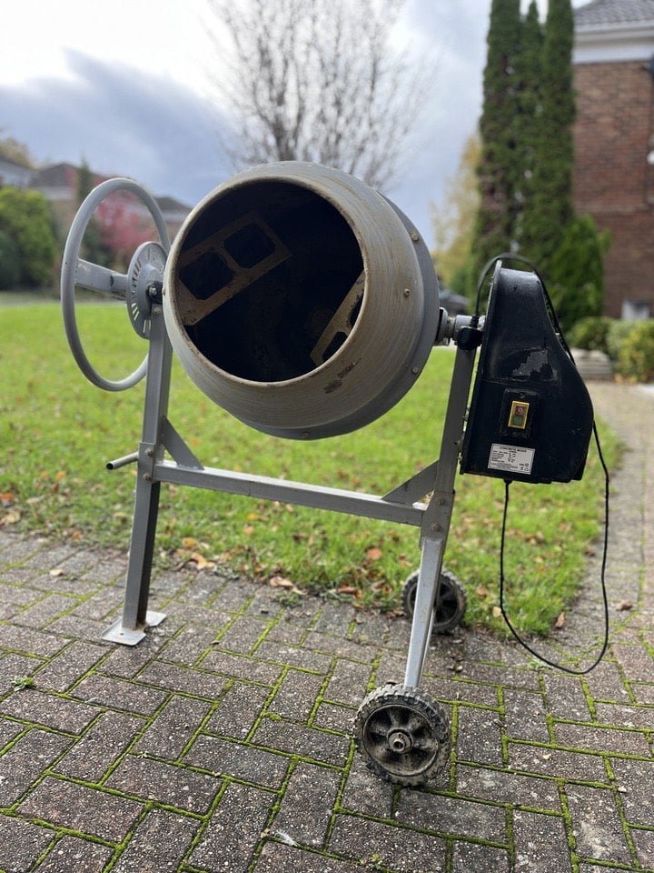 image for Cement Mixer Used Warmiehomy 125L Portable Electric 230V 450W