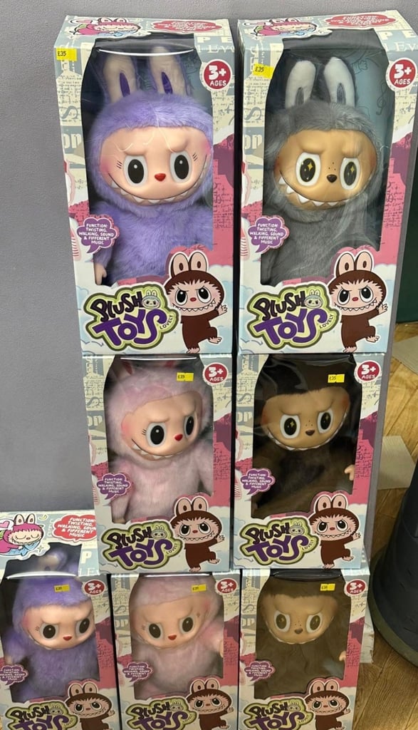 Labubu Walking singing Plush dancing 