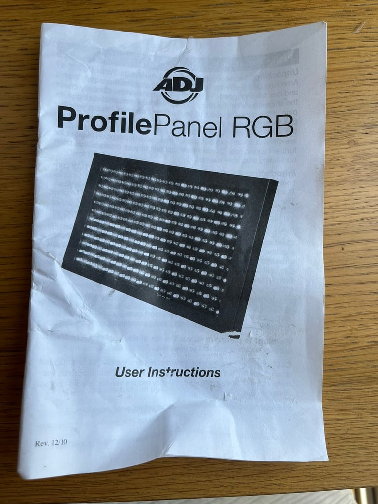 American DJ Profile Panel RGB