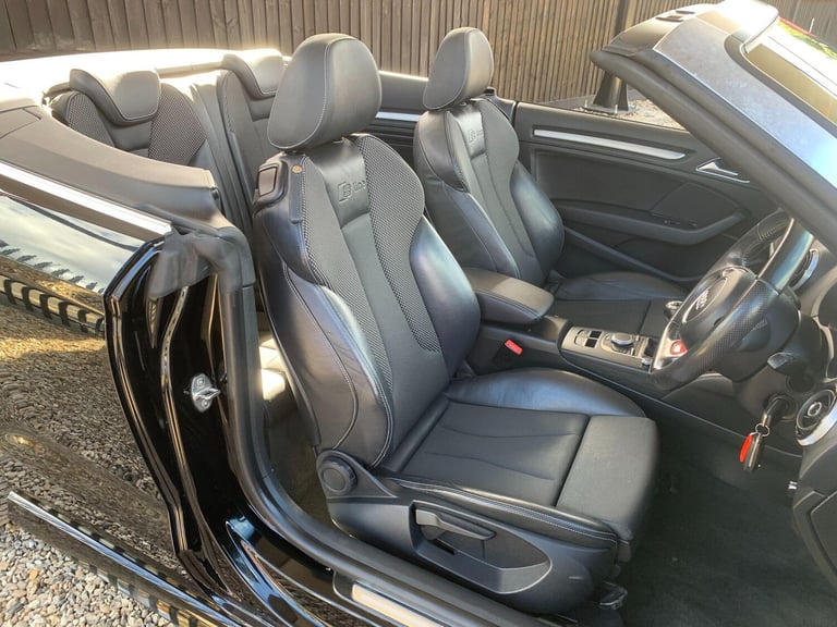 2015 Audi A3 Cabriolet 1.4 TFSI CoD S line Euro 6 (s/s) 2dr CONVERTIBLE Petrol Manual