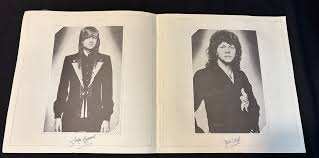 Vintage 1975 Bluejays Justin Hayward John Lodge UK Tour Book Program Moody Blues - Scarce, Tidy