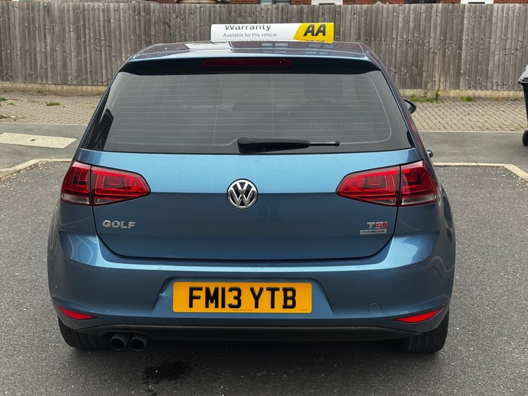 2013 Volkswagen Golf 1.4 TSI SE 5dr DSG Hatchback Petrol Automatic