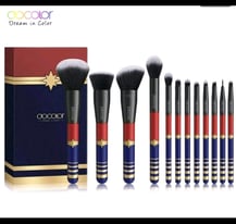 image for Makeup brush, 12Pcs Premium Synthetic Hair Foundation Blush