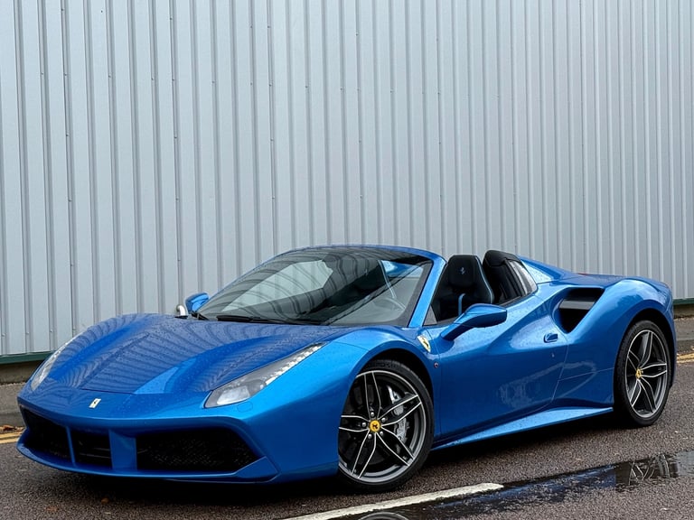 LEFT HAND DRIVE FERRARI 488 SPIDER 3.9T V8 F1 DCT | UK REG | CARBON | LHD