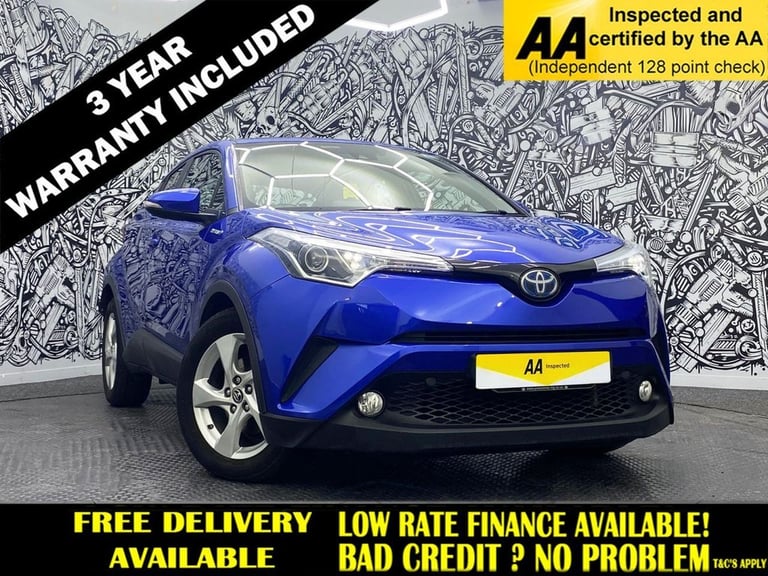 image for 2019 Toyota C-HR 1.8 VVT-h Icon SUV 5dr Petrol Hybrid CVT Euro 6 (s/s) (122 ps) HATCHBACK PETROL/...
