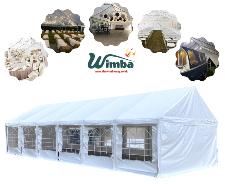 image for NEW Heavy-Duty 6x12m Marquee Party Tent Gazebo – FOR SALE 