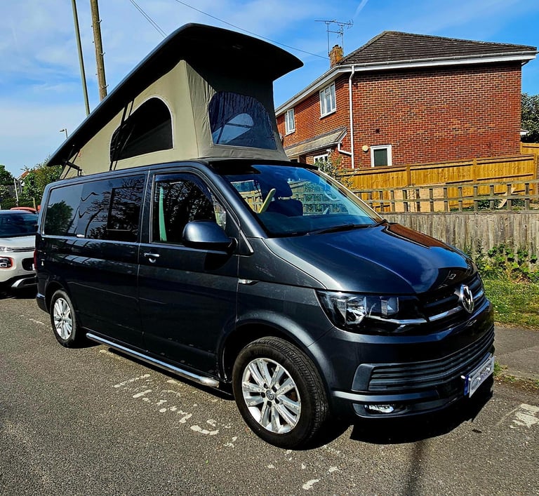 VW Transporter T28 pop top camper 4 berth/belt 2016 66k
