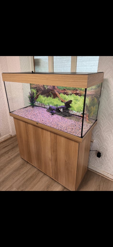 Fish tank and cabinet / DELIVERY / Juwel 200L Oak 