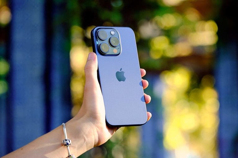 image for Unlocked Like New Used Apple Iphone 15 Pro One Year Warranty  