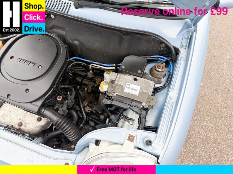 2003 Fiat Seicento 1.1 Sporting 3dr HATCHBACK Petrol Manual
