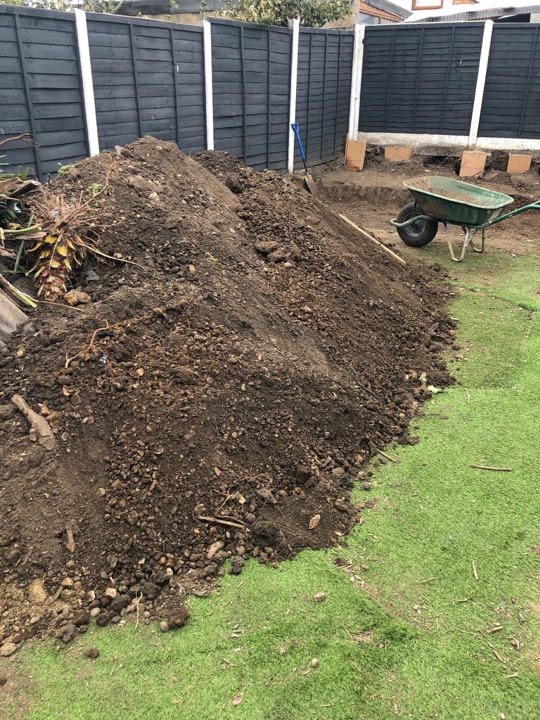 Top soil available from garden project