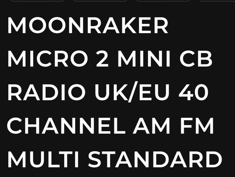 C.B. TRANSCEIVER RADIO