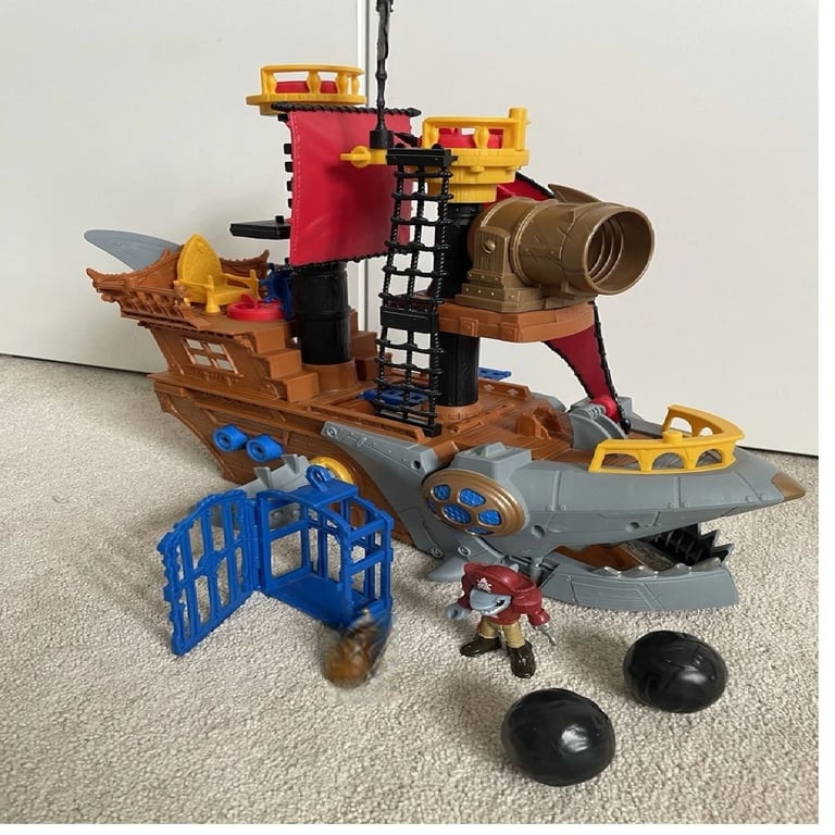 Fisher-Price Imaginext Shark Bite Pirate Ship
