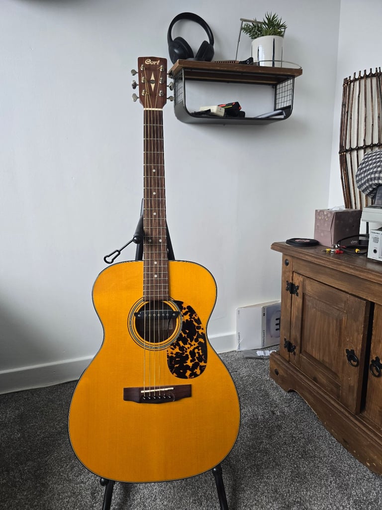 image for Cort L300v acoustic guitar with free pickup 