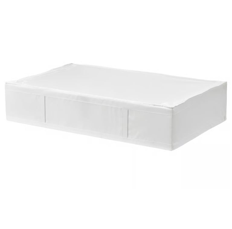 As New IKEA Storage Case - White - 90x53x19 cm RRP £8