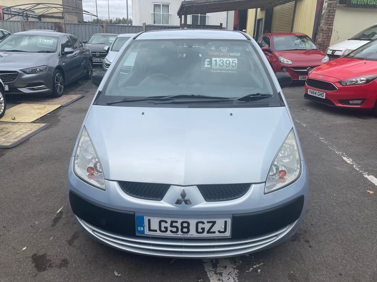2008 Mitsubishi Colt 1.1 CZ1 3dr HATCHBACK Petrol Manual
