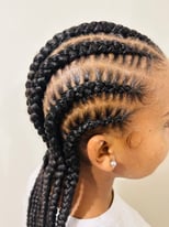 Kaybeehair- call for your knotless braids, box braids, cornrow at affordable price 