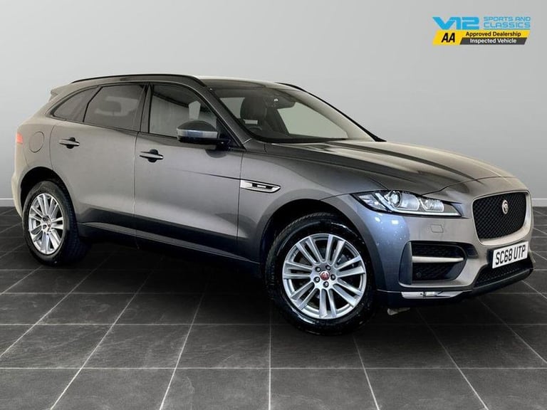 2018 Jaguar F-Pace 2.0 D180 R-Sport Auto AWD Euro 6 (s/s) 5dr Automatic SUV Diesel Automatic