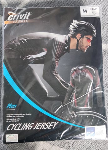 BRAND NEW Mens Crivit Cycling Jersey Size M