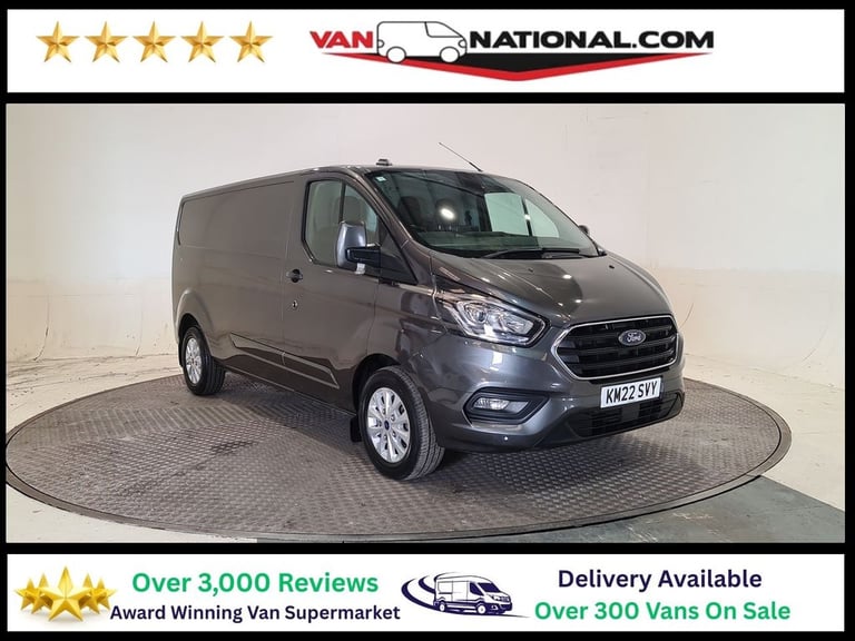image for FORD TRANSIT CUSTOM 2.0 300 ECOBLUE LIMITED L2 H1 130 BHP LWB DIESEL