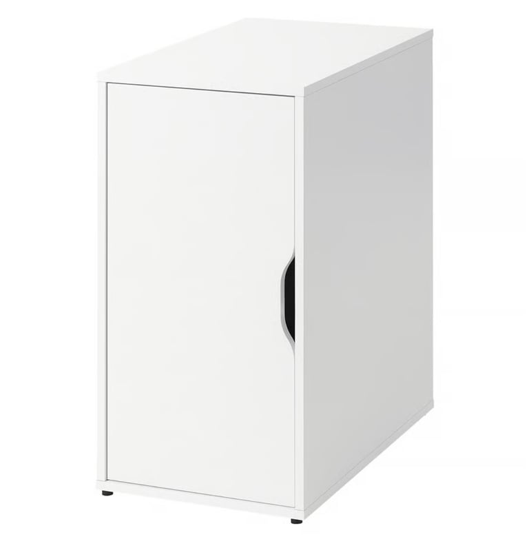image for IKEA Alex White Storage Cupboard