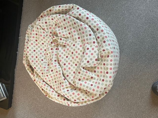 image for Spotty Bean Bag  (Great Little Trading Company) – Multi-Coloured Polka Dot Design