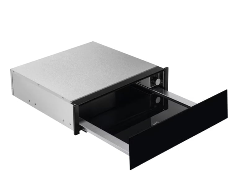 image for AEG KDE911424B Warming Drawer Black 220-240v New & Unused