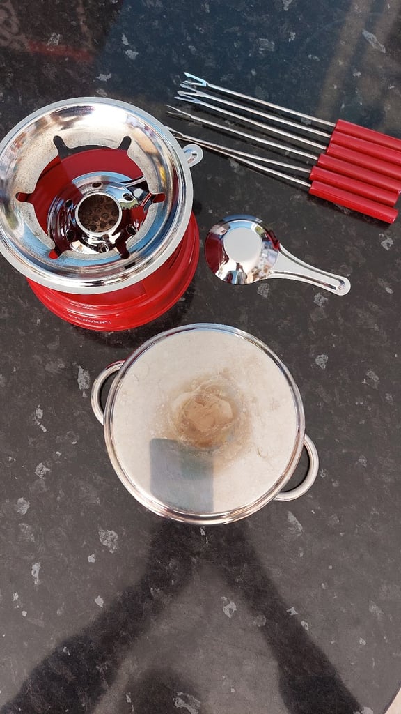 Vintage Typhoon Fondue Set in original box
