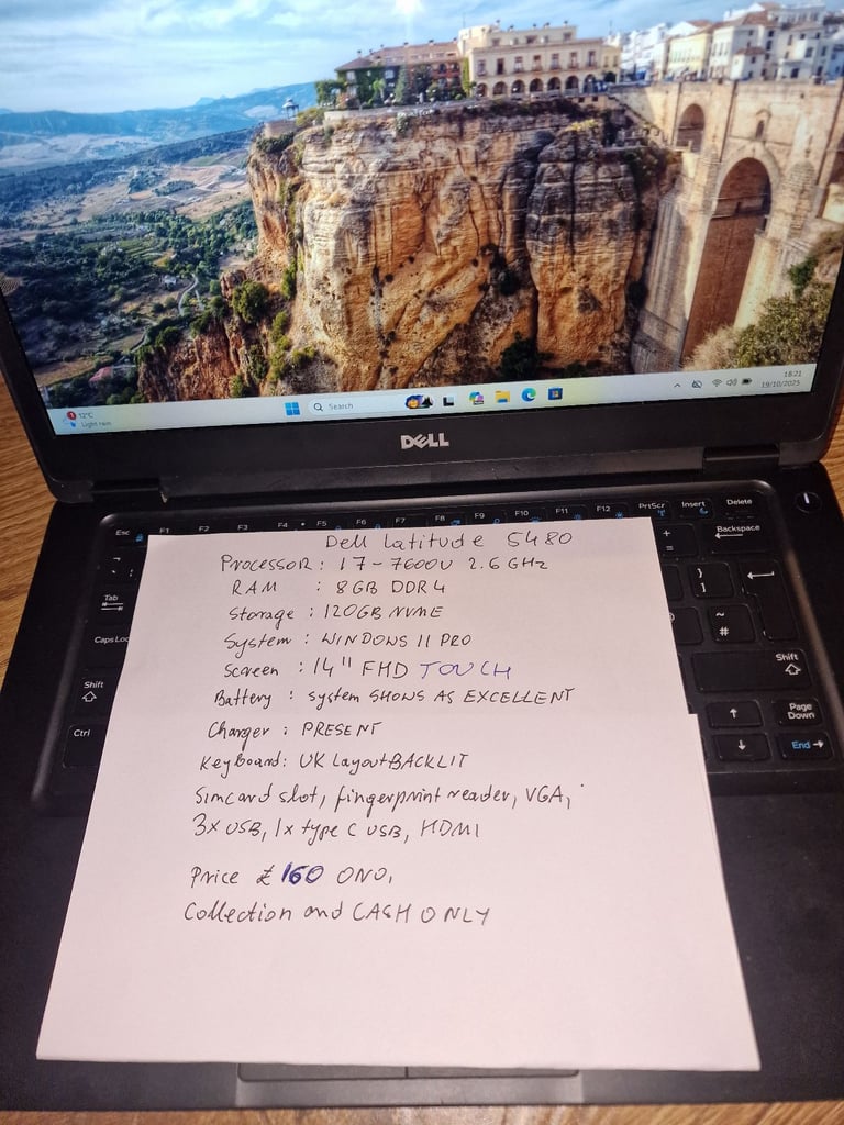 Laptop dell 