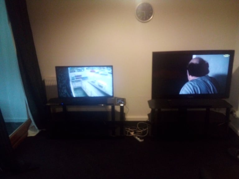 50 inch tv freeview with glass stand