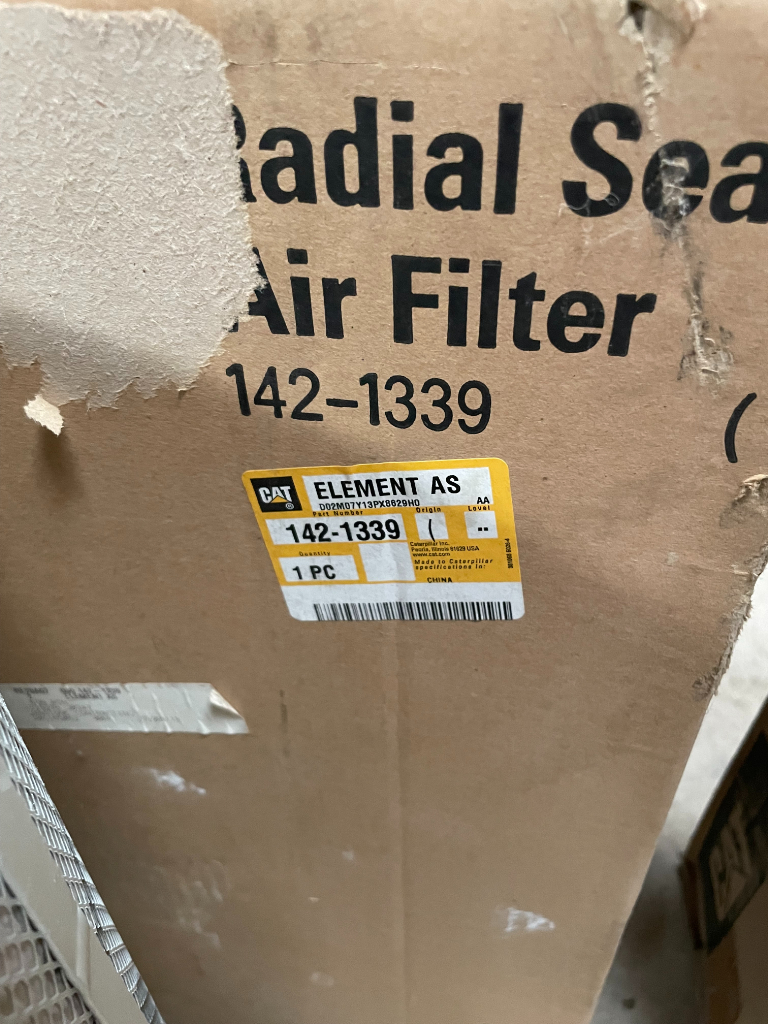 Genuine CAT Filters & seals 