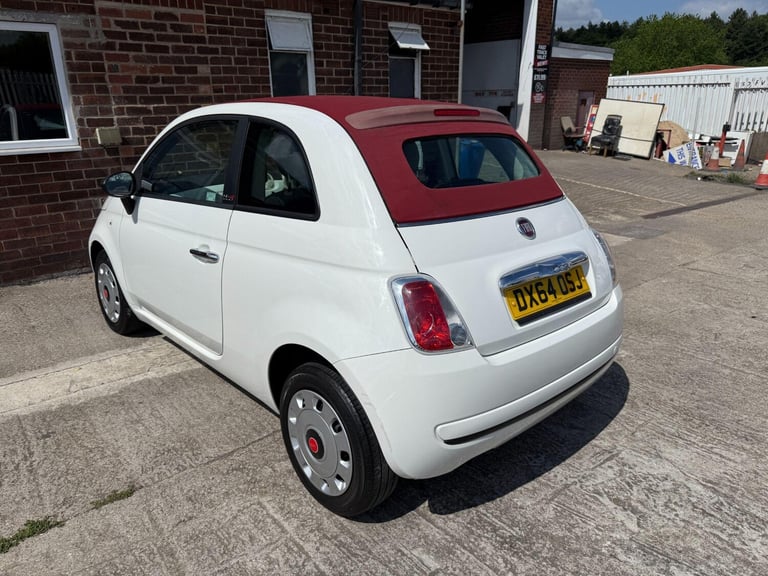 2014 Fiat 500C 1.2 Pop Euro 6 (s/s) 2dr CONVERTIBLE Petrol Manual