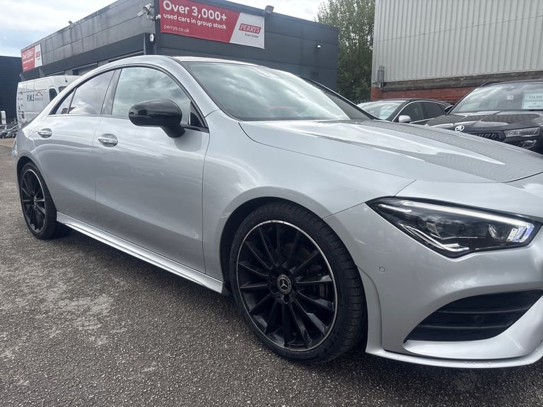 2023 Mercedes-Benz CLA CLA 180 AMG Line Premium + Night Ed 4dr Tip Auto COUPE PETROL Automatic