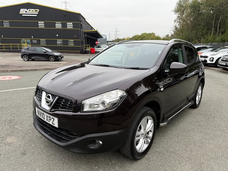 2010 NISSAN QASHQAI N-TEC DCI SUV BLACK DIESEL