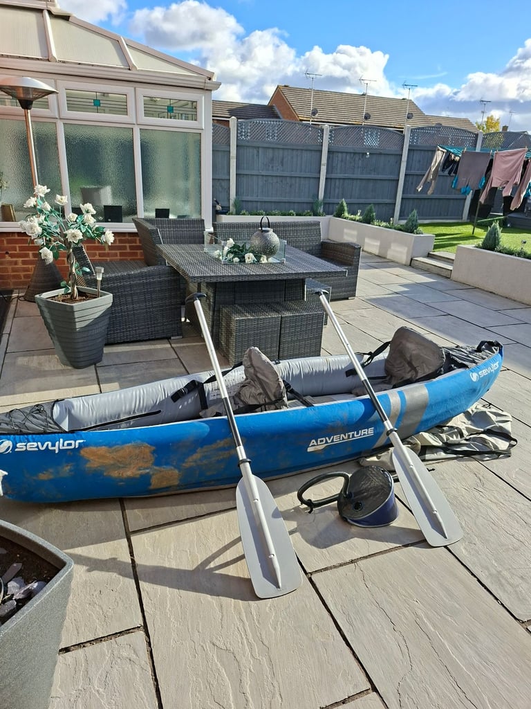 Inflatable 2 man canoe 
