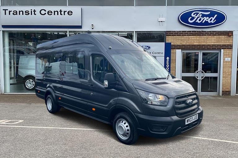 2023 Ford Transit 460 Leader AUTO L4 ELWB High Roof 17 Seat Minibus RWD 2.0 EcoBlue 165ps AIR Min...