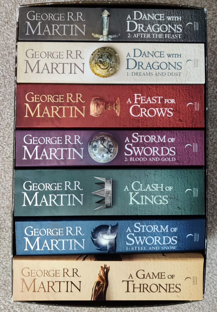 A Song of Ice and Fire by George R.R. Martin 