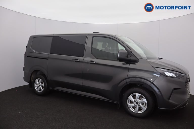 2025 Ford Transit Custom 2.0 EcoBlue 136ps H1 Double Cab Van Limited Crew Bus Diesel Manual