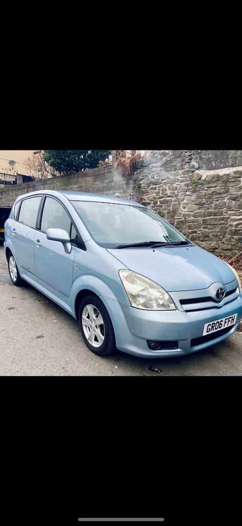 Toyota Corolla verso 7 seater 1.8 petrol 