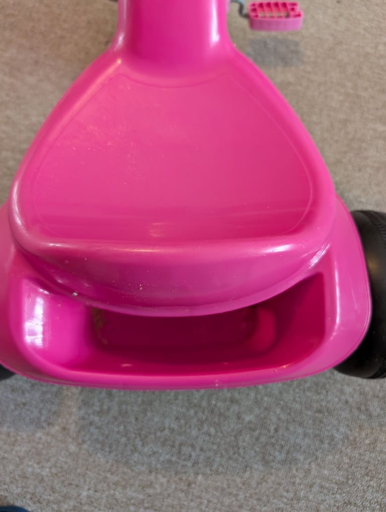 Stylish Baby Girl Pink 1st Unicorn Tricycle 2 To 4 Yrs Like New 