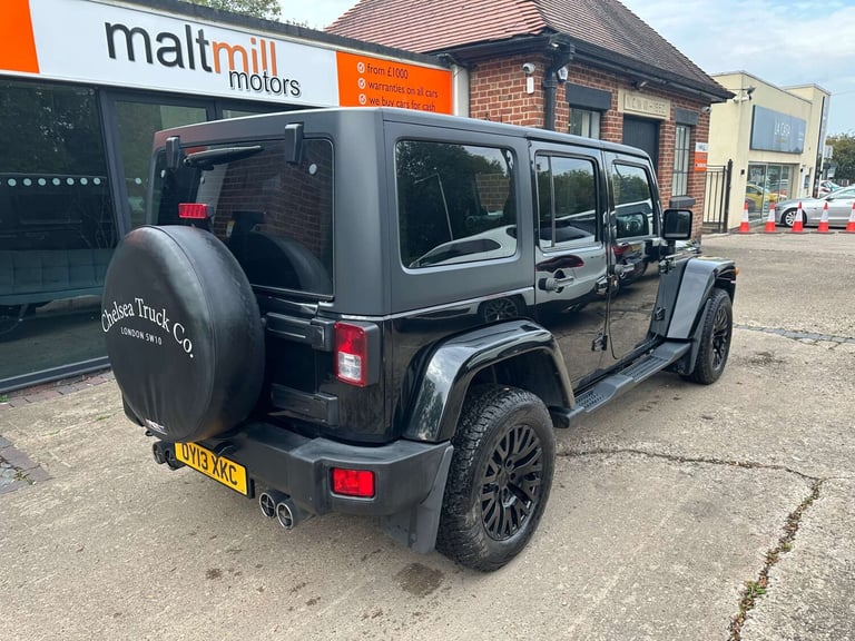 2013 Jeep Wrangler 2.8 Wrangler Sahara Unlimited CRD 197 Auto 4WD 4dr SUV Diesel Automatic