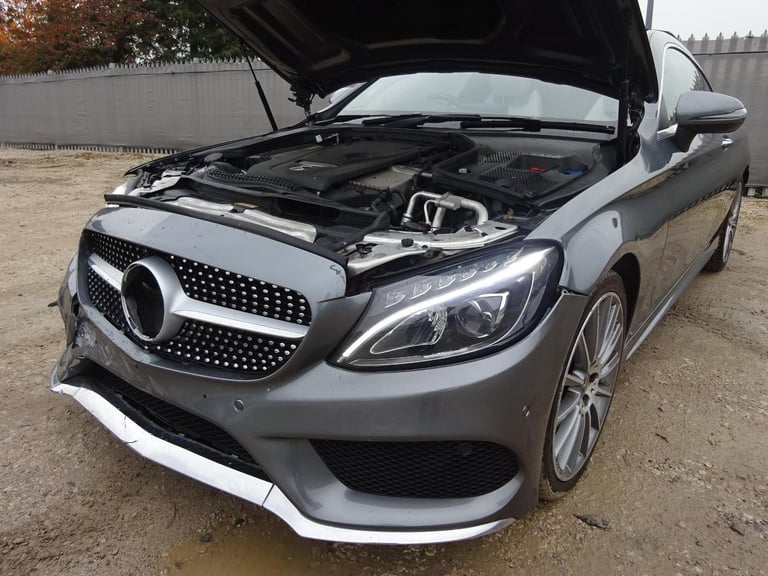 2018 18 REG MERCEDES BENZ C CLASS C200 AMG LINE PREMIUM AUTO DAMAGED SALVAGE