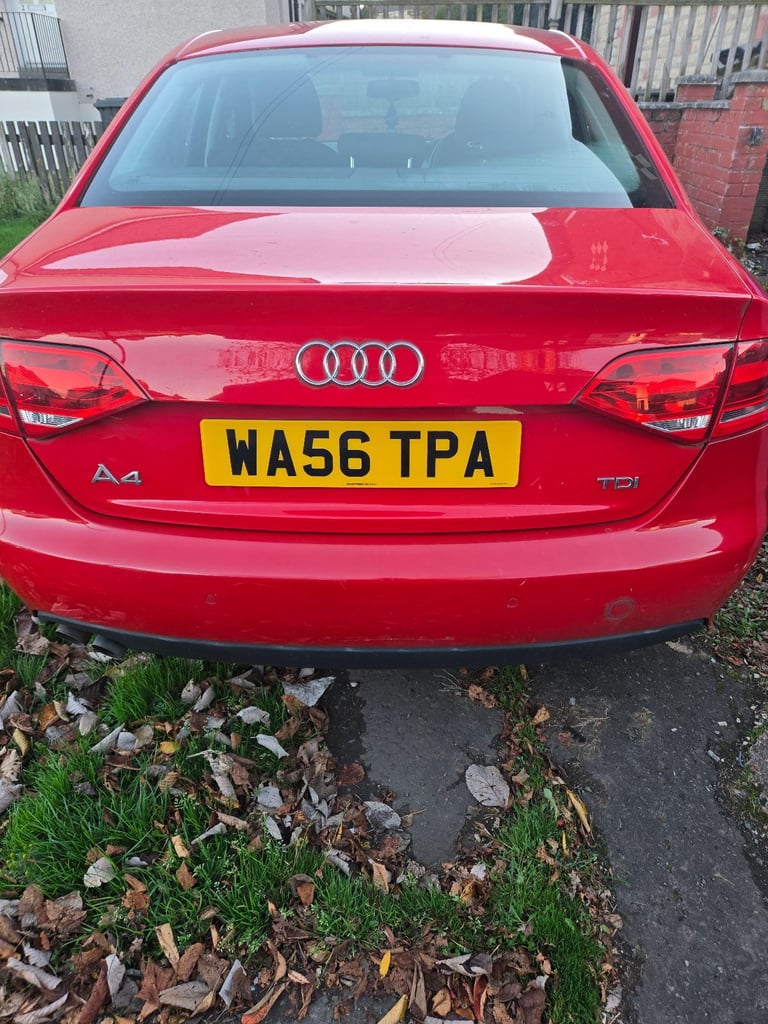 Audi, A4, Saloon, 2011, Manual, 1968 (cc), 4 doors